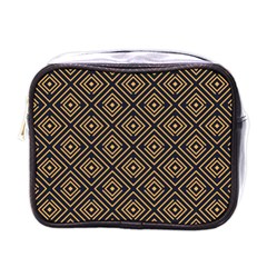 Art Deco Vector Pattern Mini Toiletries Bag (one Side) by webstylecreations