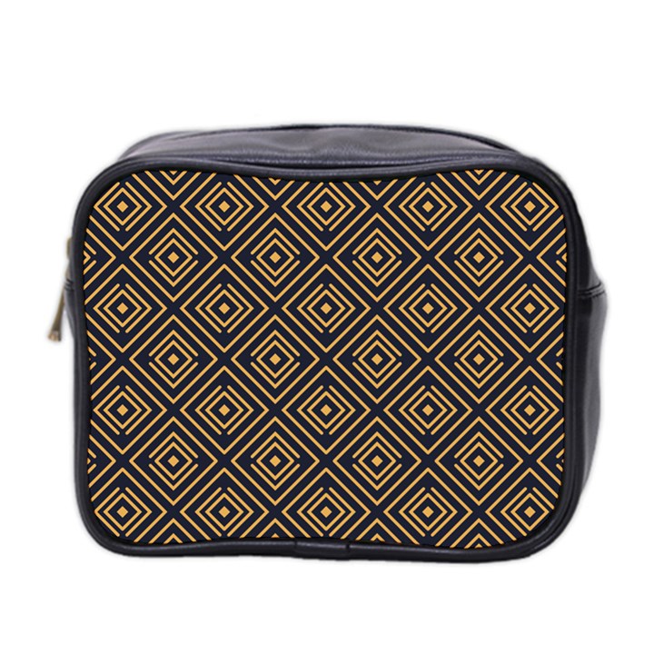 Art deco vector pattern Mini Toiletries Bag (Two Sides)