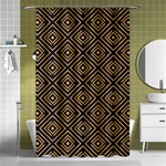 Art deco vector pattern Shower Curtain 48  x 72  (Small)  Curtain(48  X 72 ) - 42.18 x64.8  Curtain(48  X 72 )