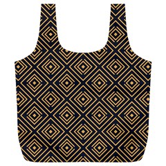 Art Deco Vector Pattern Full Print Recycle Bag (xl) by webstylecreations