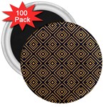 Art deco vector pattern 3  Magnets (100 pack) Front