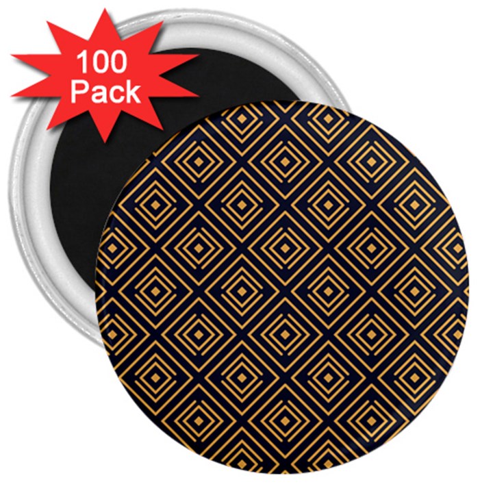 Art deco vector pattern 3  Magnets (100 pack)