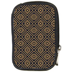 Art Deco Vector Pattern Compact Camera Leather Case