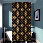 Art deco vector pattern Shower Curtain 36  x 72  (Stall)  Curtain(36 X72 ) - 33.26 x66.24  Curtain(36 X72 )