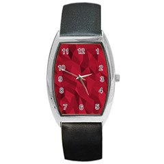 Amaranth Barrel Style Metal Watch