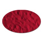 Amaranth Oval Magnet Front