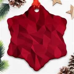 Amaranth Ornament (snowflake)