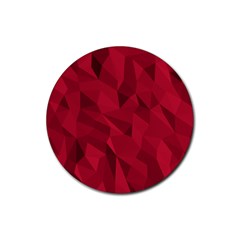 Amaranth Rubber Round Coaster (4 Pack) 