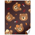 Bears-vector-free-seamless-pattern1 Canvas 36  x 48  35.26 x46.15  Canvas - 1