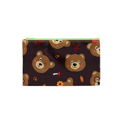 Bears-vector-free-seamless-pattern1 Cosmetic Bag (xs)