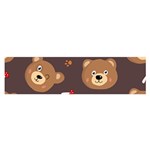 Bears-vector-free-seamless-pattern1 Satin Scarf (Oblong) Front