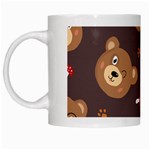 Bears-vector-free-seamless-pattern1 White Mugs Left