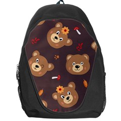 Bears-vector-free-seamless-pattern1 Backpack Bag by webstylecreations