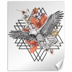 Boho Eagle  Canvas 11  X 14  by webstylecreations