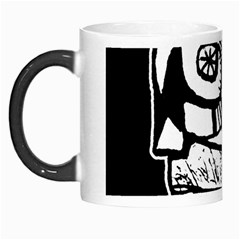 Cyber Punk Portrait Poster Illustration Morph Mugs by dflcprintsclothing