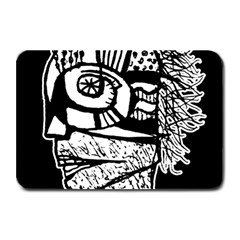 Cyber Punk Portrait Poster Illustration Plate Mats