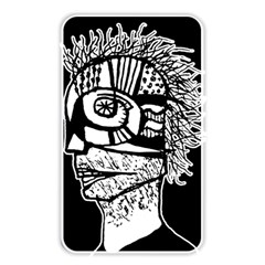 Cyber Punk Portrait Poster Illustration Memory Card Reader (rectangular) by dflcprintsclothing