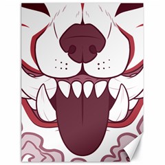 Kitsune Mask Canvas 18  X 24  by mindnmint