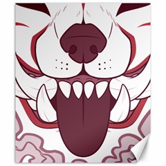 Kitsune Mask Canvas 20  X 24  by mindnmint