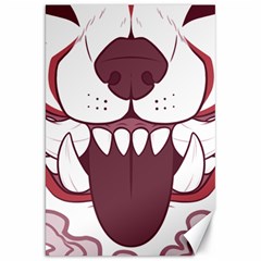 Kitsune Mask Canvas 20  X 30  by mindnmint