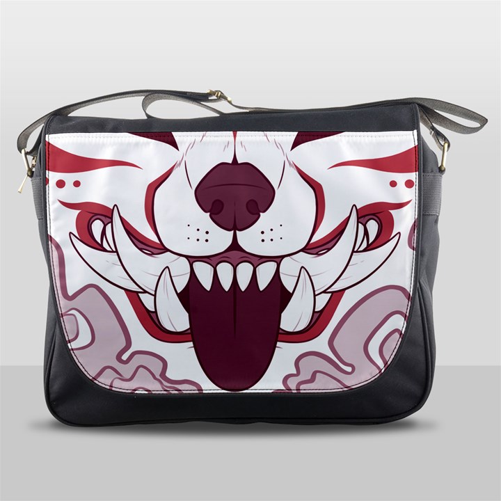 Kitsune Mask Messenger Bag