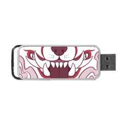 Kitsune Mask Portable Usb Flash (one Side) by mindnmint