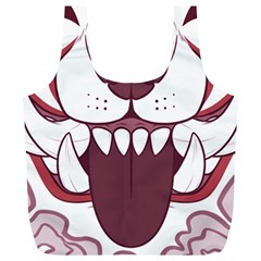 Kitsune Mask Full Print Recycle Bag (xl) by mindnmint