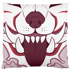 Kitsune Mask Standard Flano Cushion Case (one Side)