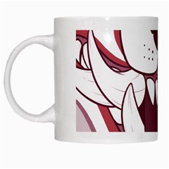 Kitsune Mask White Mugs by mindnmint