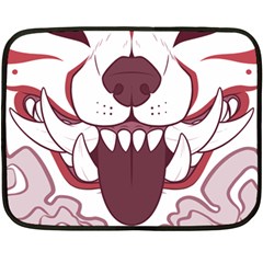 Kitsune Mask Fleece Blanket (mini)