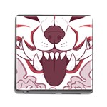 Kitsune Mask Memory Card Reader (Square 5 Slot) Front