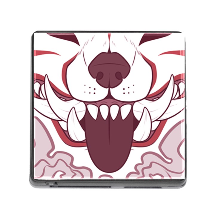 Kitsune Mask Memory Card Reader (Square 5 Slot)