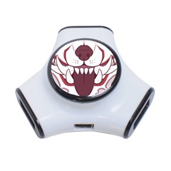 Kitsune Mask 3-port Usb Hub by mindnmint