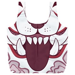 Kitsune Mask Full Print Recycle Bag (xxxl) by mindnmint