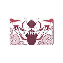 Kitsune Mask Magnet (name Card) by mindnmint