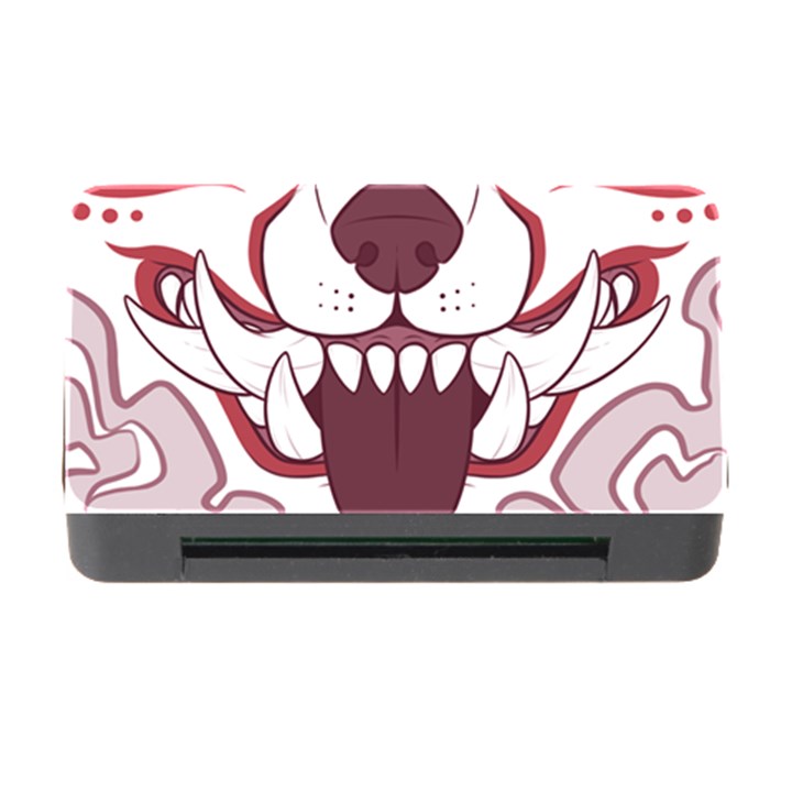 Kitsune Mask Memory Card Reader with CF