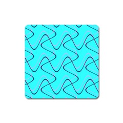 Retro Fun 821b Square Magnet by PatternFactory