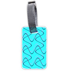 Retro Fun 821b Luggage Tag (one Side) by PatternFactory