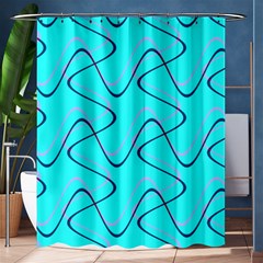 Retro Fun 821b Shower Curtain 60  X 72  (medium)  by PatternFactory