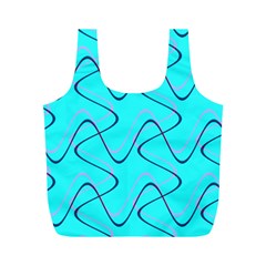 Retro Fun 821b Full Print Recycle Bag (m) by PatternFactory