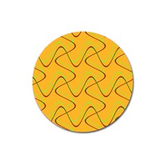 Retro Fun 821a Magnet 3  (round) by PatternFactory