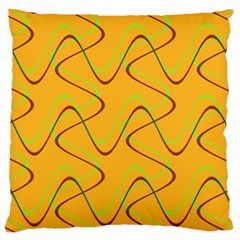 Retro Fun 821a Large Cushion Case (two Sides) by PatternFactory