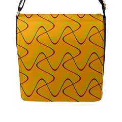 Retro Fun 821a Flap Closure Messenger Bag (l) by PatternFactory