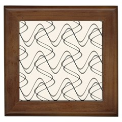 Retro Fun 821d Framed Tile by PatternFactory