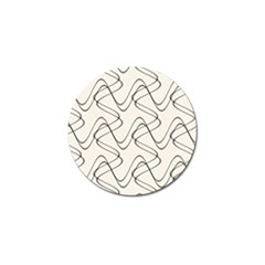 Retro Fun 821d Golf Ball Marker (10 Pack) by PatternFactory