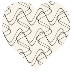 Retro Fun 821d Wooden Puzzle Heart by PatternFactory