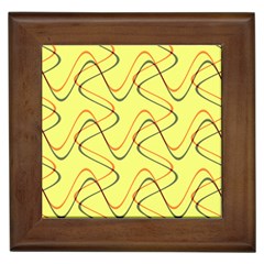 Retro Fun 821c Framed Tile by PatternFactory