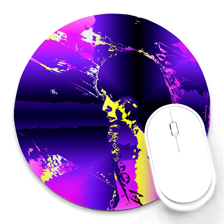 Garth Round Mousepads