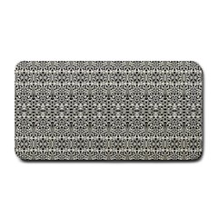 Abstract Silver Ornate Decorative Pattern Medium Bar Mats by dflcprintsclothing