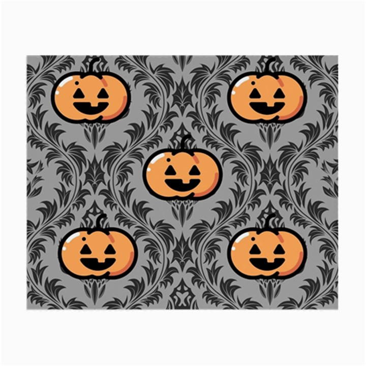 Pumpkin Pattern Small Glasses Cloth (2 Sides)